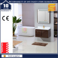 Top Selling MDF Brown Painted Bathroom Cabinet Vanities